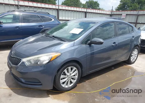 2016 Kia Forte Lx z USA, uszkodzony, nr VIN KNAFX4A69G5592959